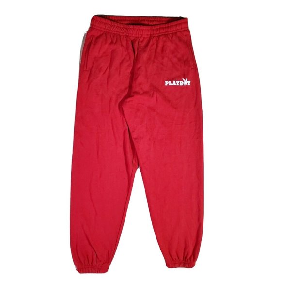 PacSun Pants Playboy Pacsun Mens Medium Sweatpants Red Jogger